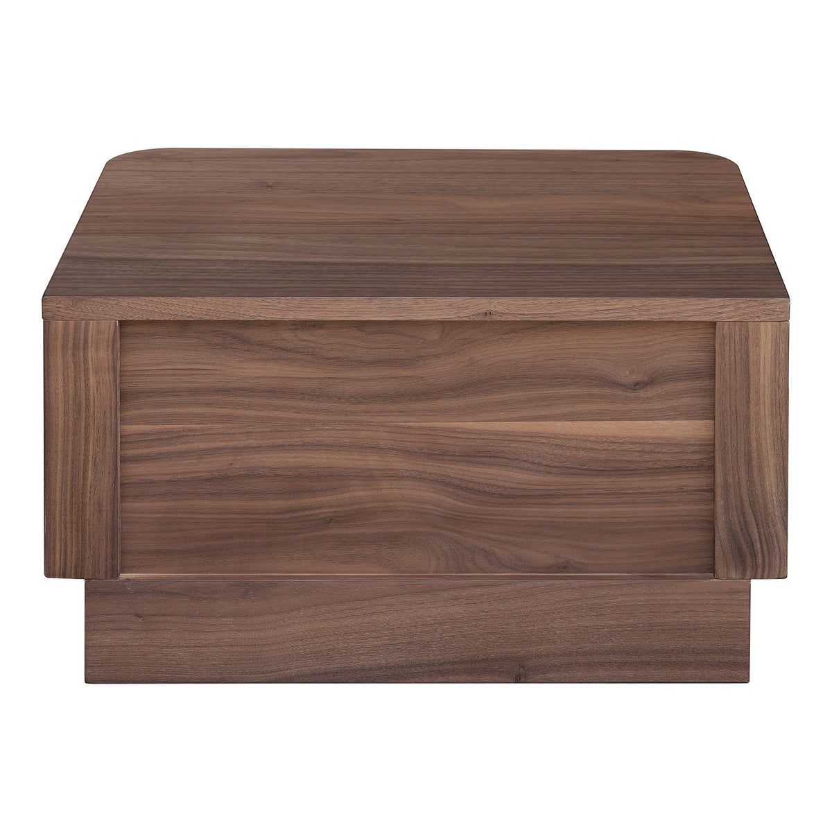 Round Off - Nightstand - Walnut