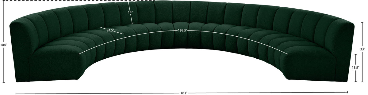 Infinity - 7 Piece Boucle Modular Sectional