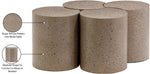 Dimple - 4 Piece Modular Coffee Table - Terazzo Finish