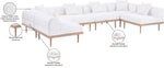 Laguna - 6 Piece 142" Outdoor Patio Modular Sectional