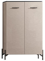 Silvia - 2 Door Storage Unit - Beige