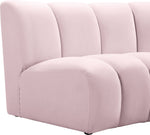 Infinity - 5 Piece Velvet Modular Sectional