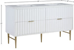 Modernist - Bathroom Vanity With Gold Legs