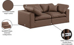 Comfy - Faux Leather Modular Sofa 2 Seats