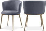 Skylar - Dining Chair with Gold Legs (Set of 2)