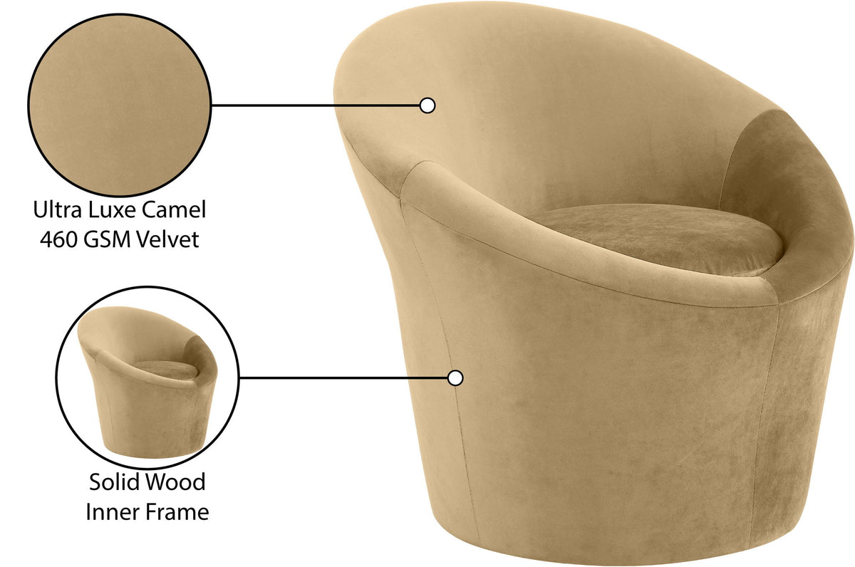 Tristan - Velvet Accent Chair