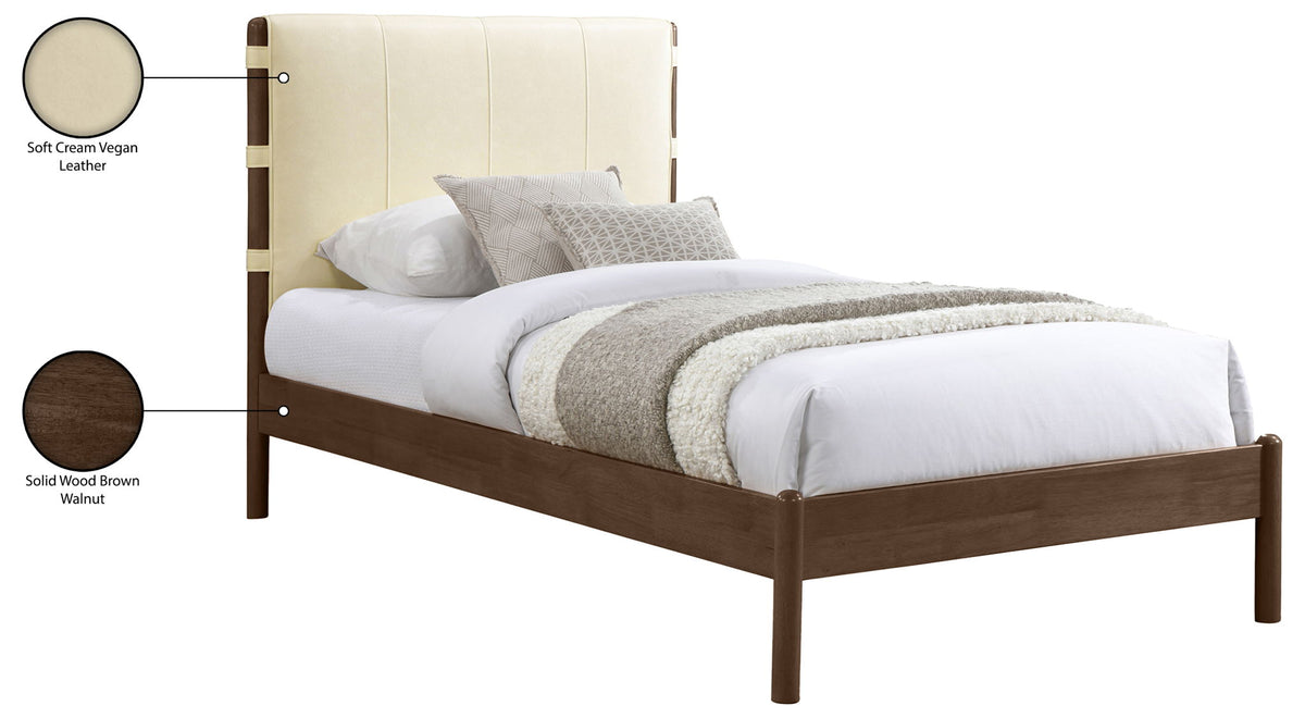 Arielle - Vegan Leather Upholstered Bed