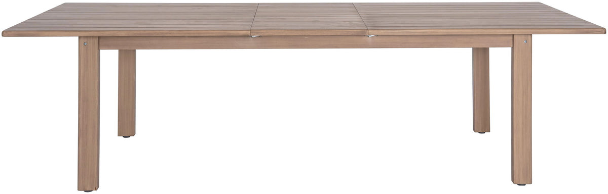 Newport - Acacia Wood 86.75" / 108" Outdoor Patio Dining Table - Natural