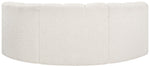 Arc - Boucle Fabric 3 Piece Modular U-Shaped Sofa