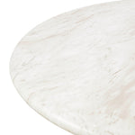 Esme - 48" Indoor / Outdoor Round Dining Table - White