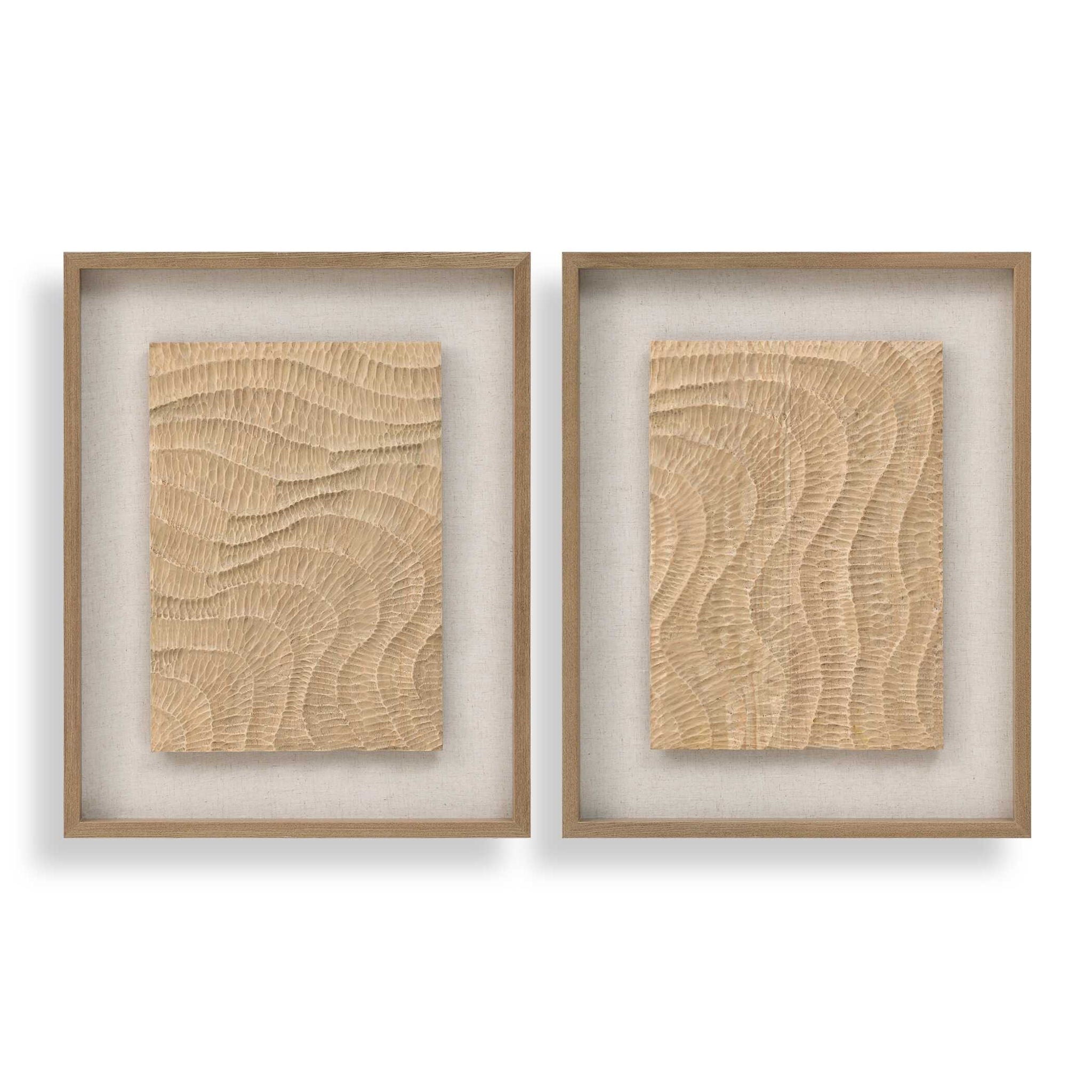 Eluvial Forest - Wall Art (Set of 2) - Brown