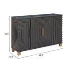 Trazo - Cabinet - Black