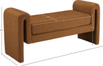 Sloan - Velvet Bench