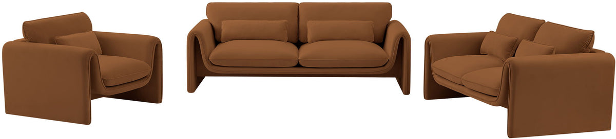 Sloan - Sofa - Saddle