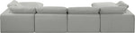 Comfy - 6 Piece Linen Modular Double Chaise Sectional