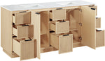 Willard - Engineered Stone And Solid Wood Bathroom Vanity