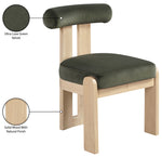 Arienzo - Performance Fabric Upholstered Dining Chair (Set of 2) - Natural Base