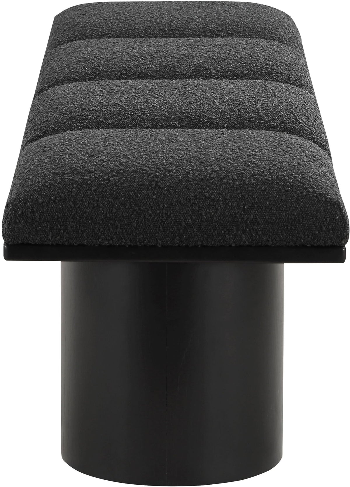 Pavilion - 4 Piece Modular Bench With Black Base