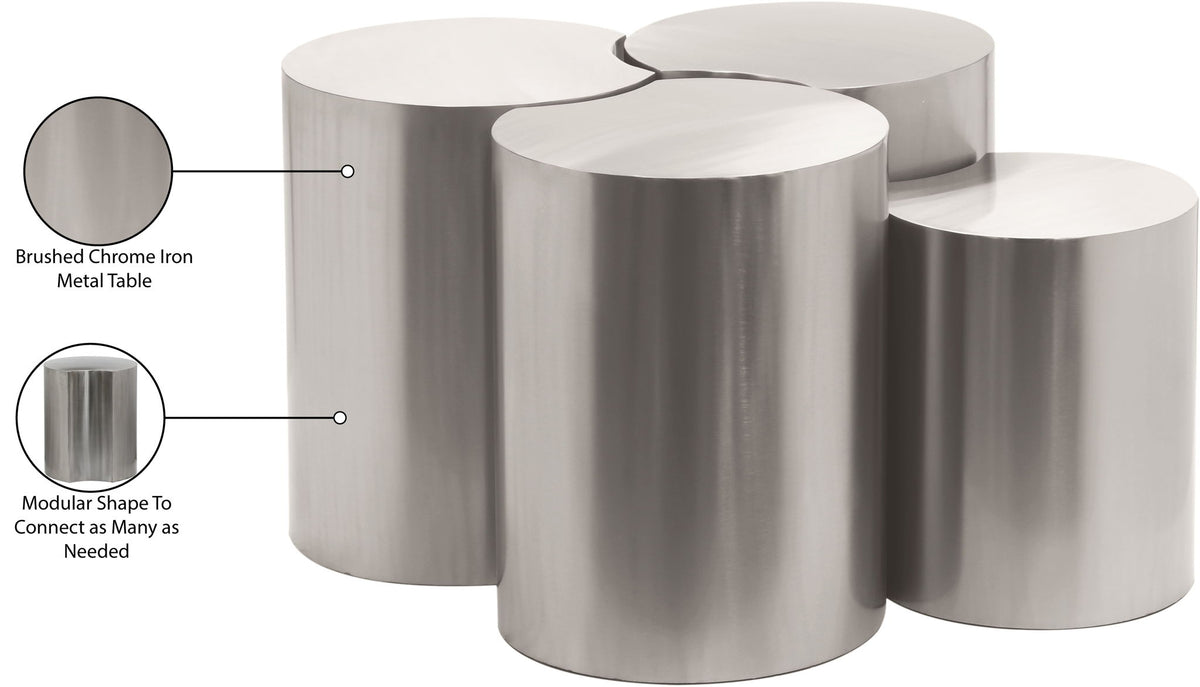 Dimple - 20" 4 Piece Modular Coffee Table