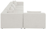 Cube - Linen 5 Piece Modular Sectional
