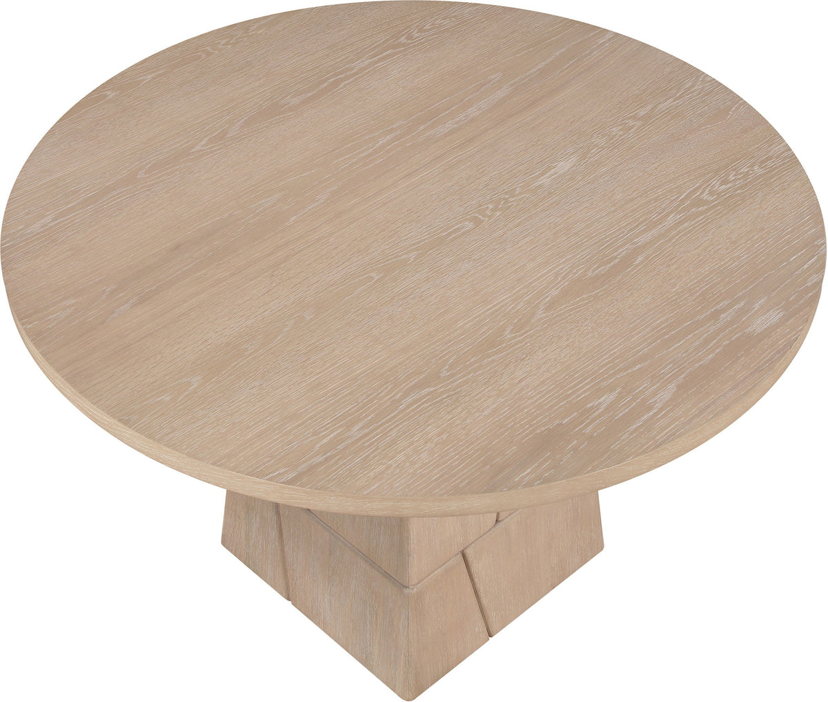 Tavio - 48" Oak Veneer And Solid Wood Dining Table