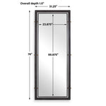 Westley - Tall Mirror - Bronze