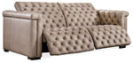 MS - Savion 2 Over 2 Sofa With Power Recline & Power Headrest