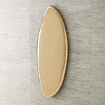 Jelly Bean - 42" x 18" Wall Sculpture - Gold