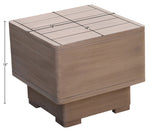 Solace - Acacia Wood Outdoor Patio End / Side Table - Natural