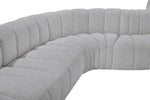 Arc - Boucle Fabric Modular Sectional