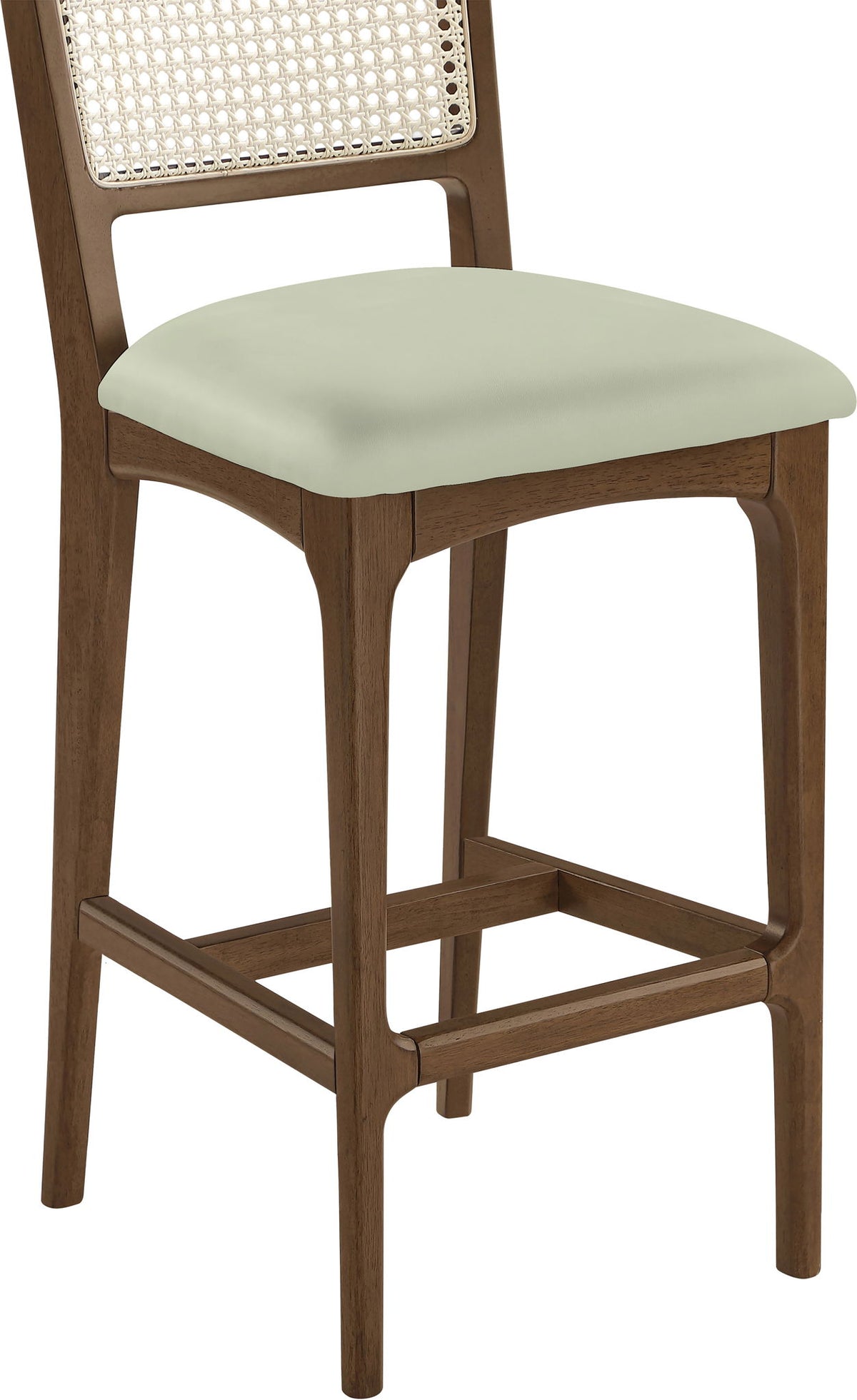 Atrium - Upholstered Bar Stool (Set of 2) - Brushed Brown Frame