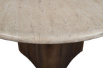 Pietra - Travertine And Mango Wood Table