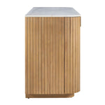 Arik - 4 Door Walnut Cabinet - Woodtone
