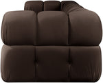 Orin - Velvet Performance Fabric Upholstered 3 Piece Modular Sofa
