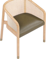 Sylvan - Vegan Leather Dining Chair (Set of 2) - Natural Frame