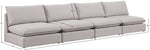 Mackenzie - Modular Sofa Armless - 4 Seats
