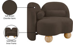 Daphne - Chenille Chair
