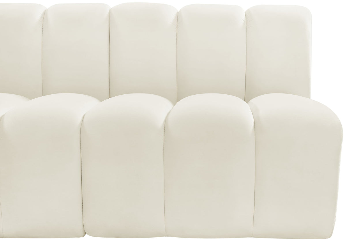 Arc - Velvet 8 Piece U-Shaped Modular Sofa