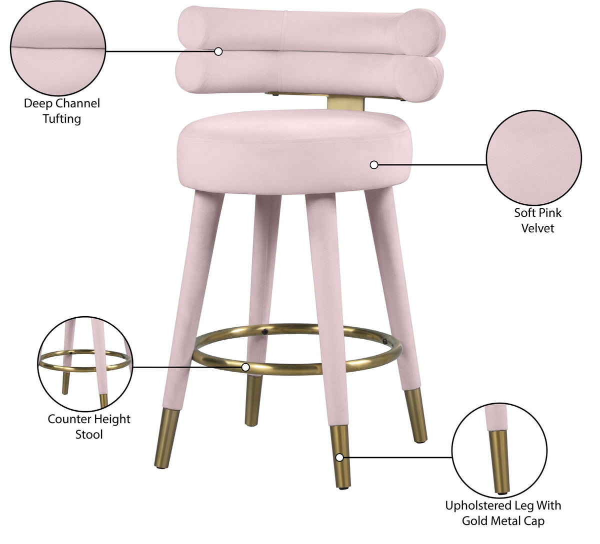 Fitzroy - Counter Stool (Set of 2)