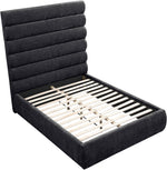 Adam - Chenille Fabric Bed With 70.5" Headboard