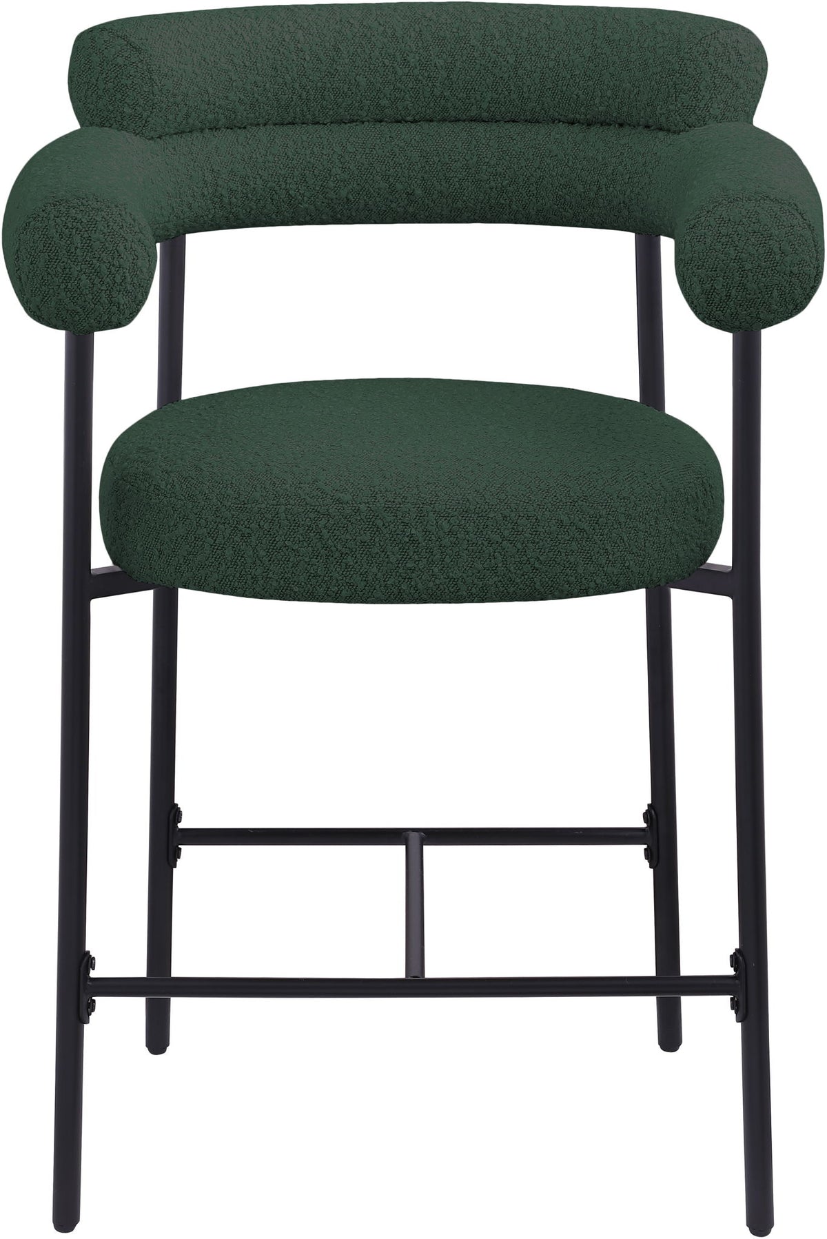 Blake - Counter Stool With Black Base (Set of 2)