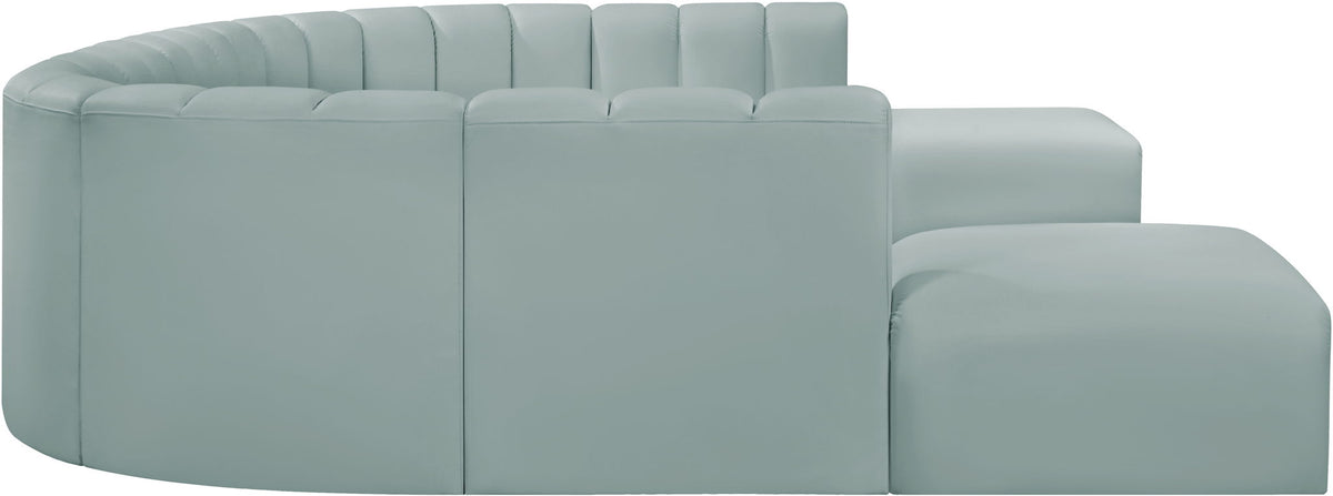 Arc - Faux Leather Modular Sectional