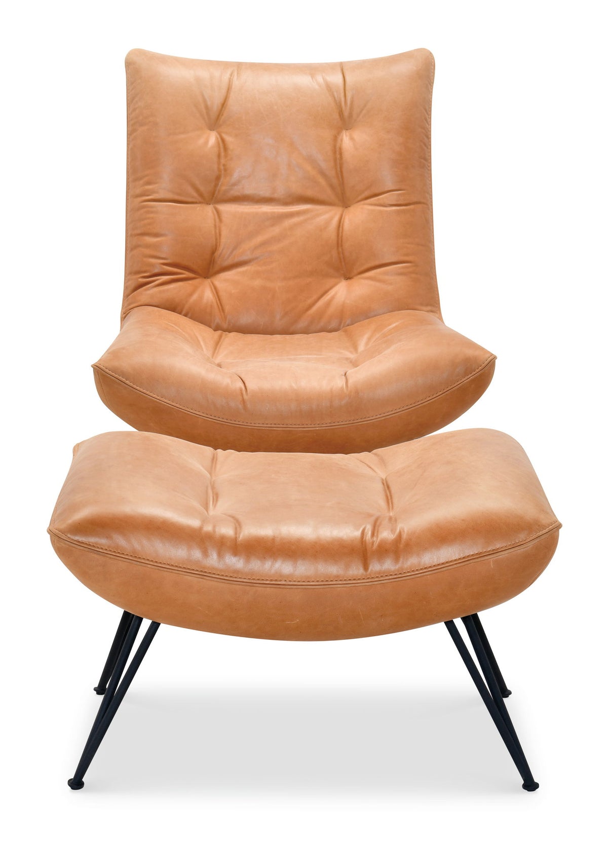 CC - Kayne Ottoman - Light Brown