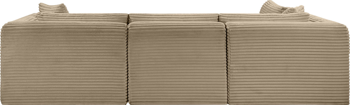 Shaggy - Fabric 4 Piece Modular Sectional