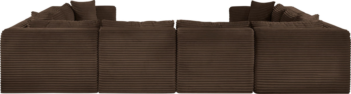 Shaggy - 8 Piece Modular U-Shaped Sectional
