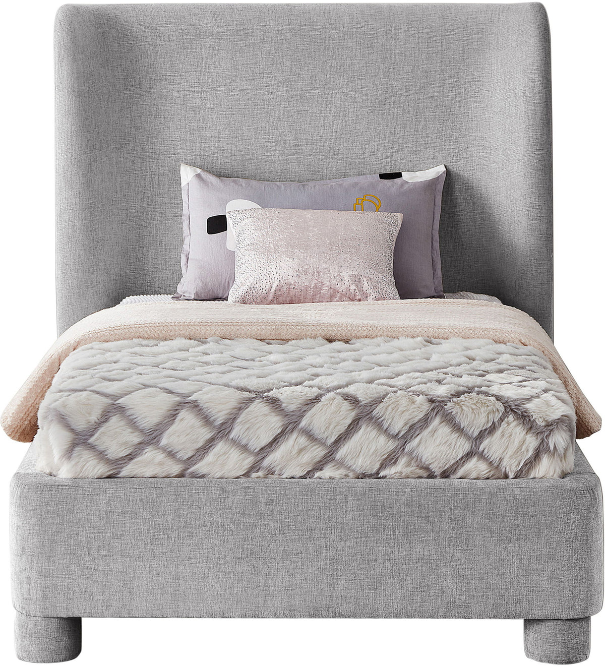 Penny - Chenille Fabric Bed