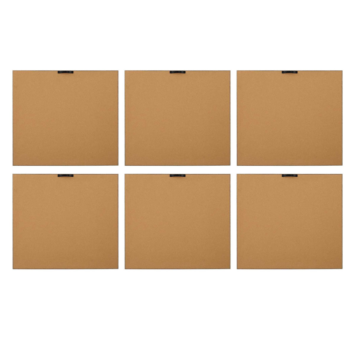 Resting Bunny - Framed Prints (Set of 9) - Dark Brown