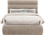 Adam - Chenille Fabric Bed With 52" Headboard