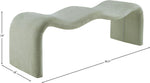 Willow - Chenille Bench