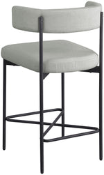 Rivage - Durable Stool With Black Frame (Set of 2)